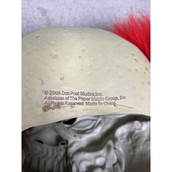 VTG 2003 Don Post Studios Bludie Clown Halloween Mask Latex Evil Scary Horror‎ - Picture 7 of 8